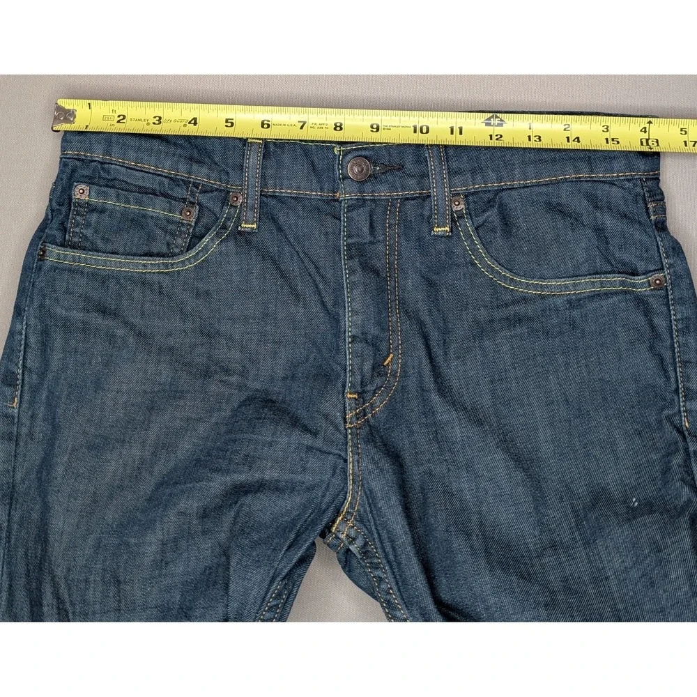 Levi's 511 Slim Jeans Men 32x30 Blue Medium Wash Straight Leg Denim